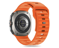 TECH-PROTECT Silicone Line do Galaxy Watch Ultra (47 mm) Orange 5906302376421 - 1290811 - zdjęcie 2